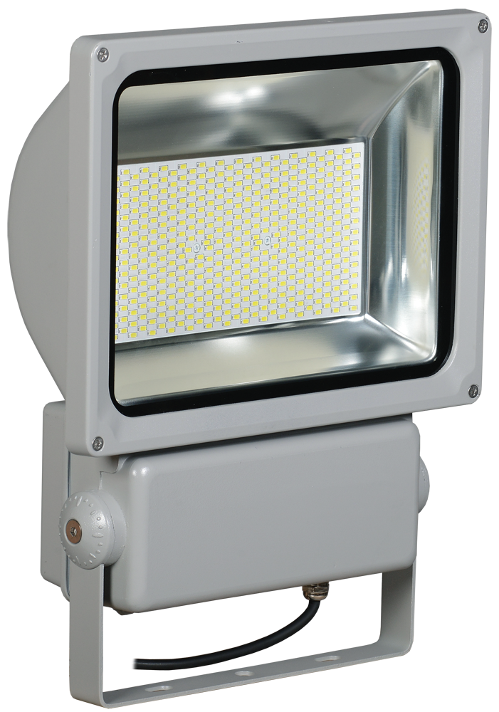 Прожектор светодиодный СДО 04-200 SMD IP65 серый IEK