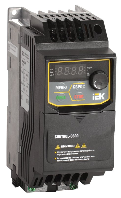Преобразователь частоты CONTROL-C600 380В 3Ф 1,5кВт IEK