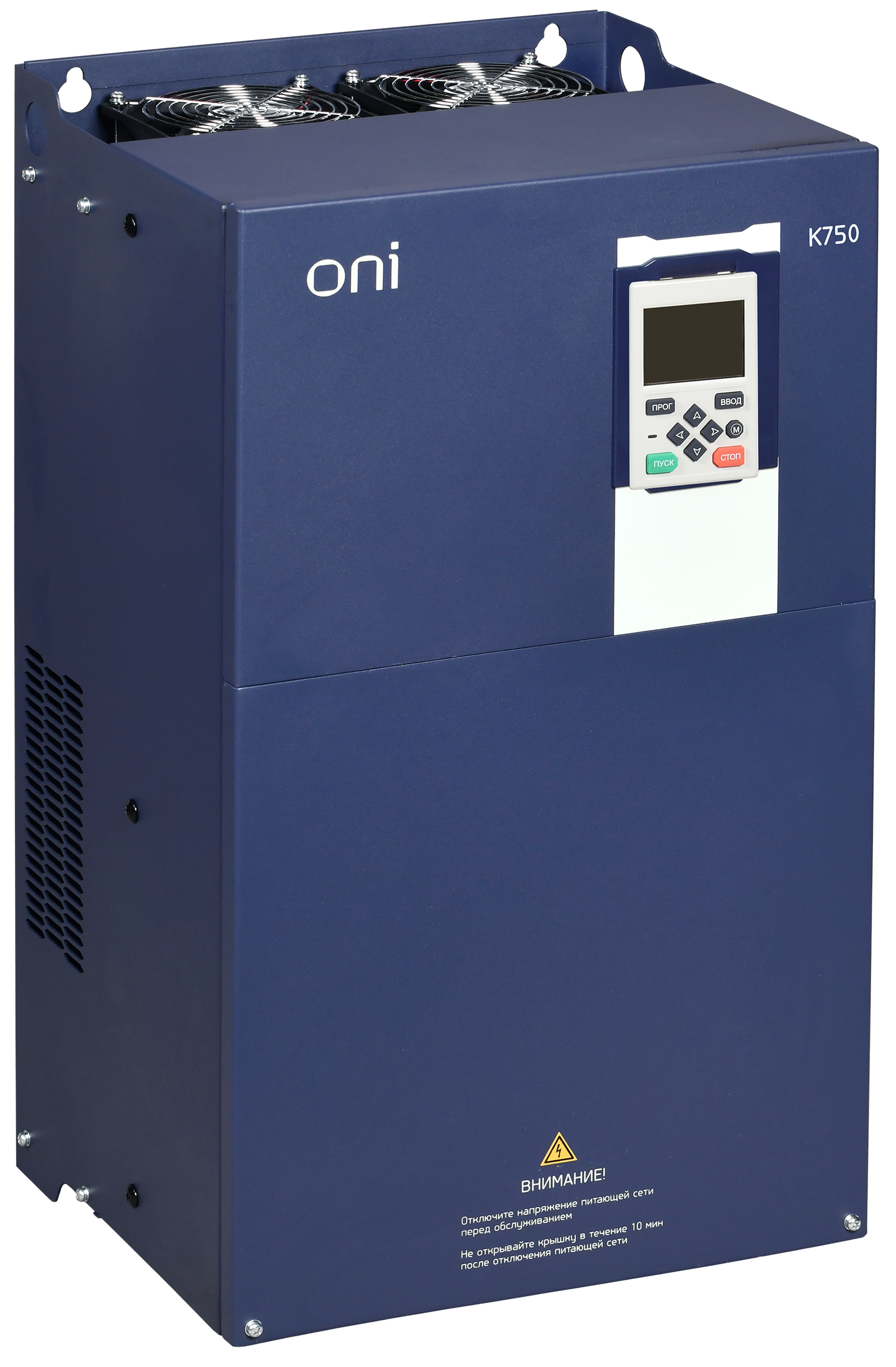 Преобразователь частоты K750 380В 3Ф 185-200кВт 340-377А ONI