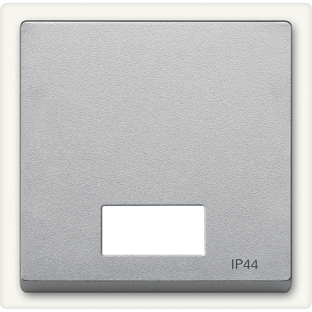 КЛАВИША X1 С ИНДИКАЦИЕЙ IP44 , АЛЮМИНИЙ