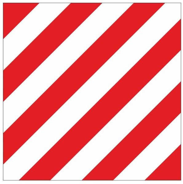 Знак металл "Негабаритное место" (300x300) EKF PROxima