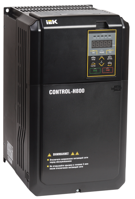 Преобразователь частоты CONTROL-H800 380В 3Ф 0,75-1,5кВт IEK 