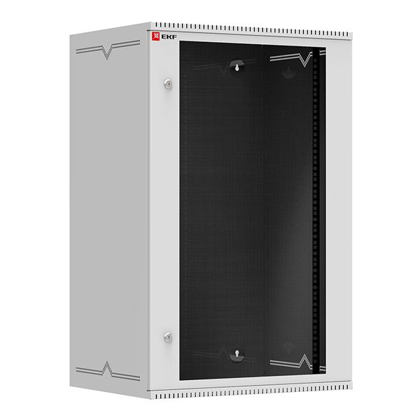 Шкаф телекоммуникационный настенный 18U (600x450) дверь стекло, Astra серия EKF PROxima