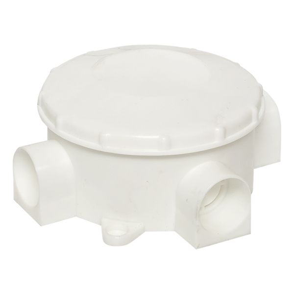 Коробка распределительная КМР-040-040 трехрожковая белая (70x35) EKF PROxima