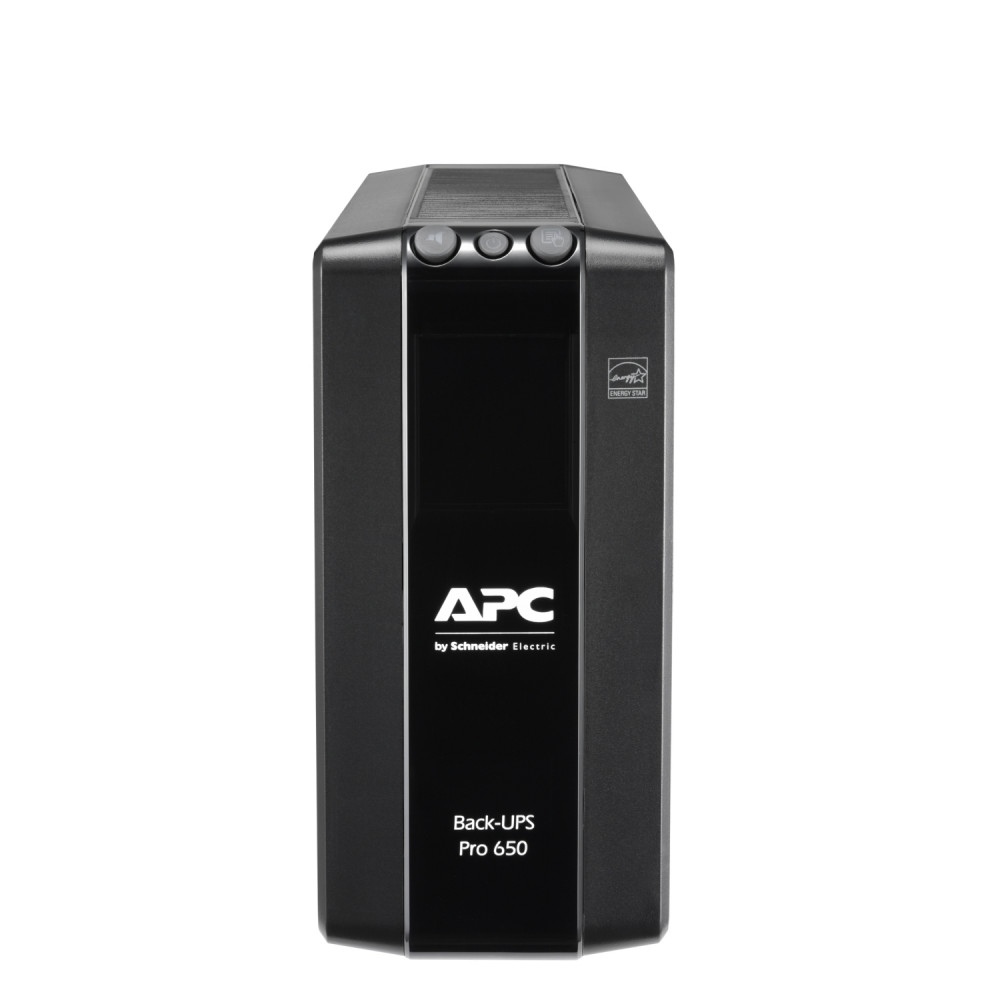 Источник бесперебойного питания Back-UPS Pro мощностью 650ВА с IEC розетками