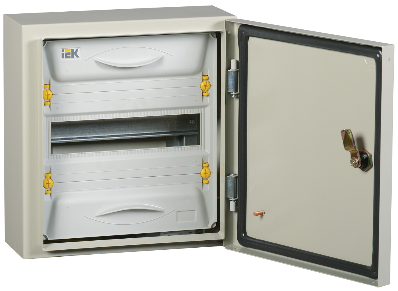 PRO Корпус металлический ЩРн-12з-1 У2 IP54 IEK