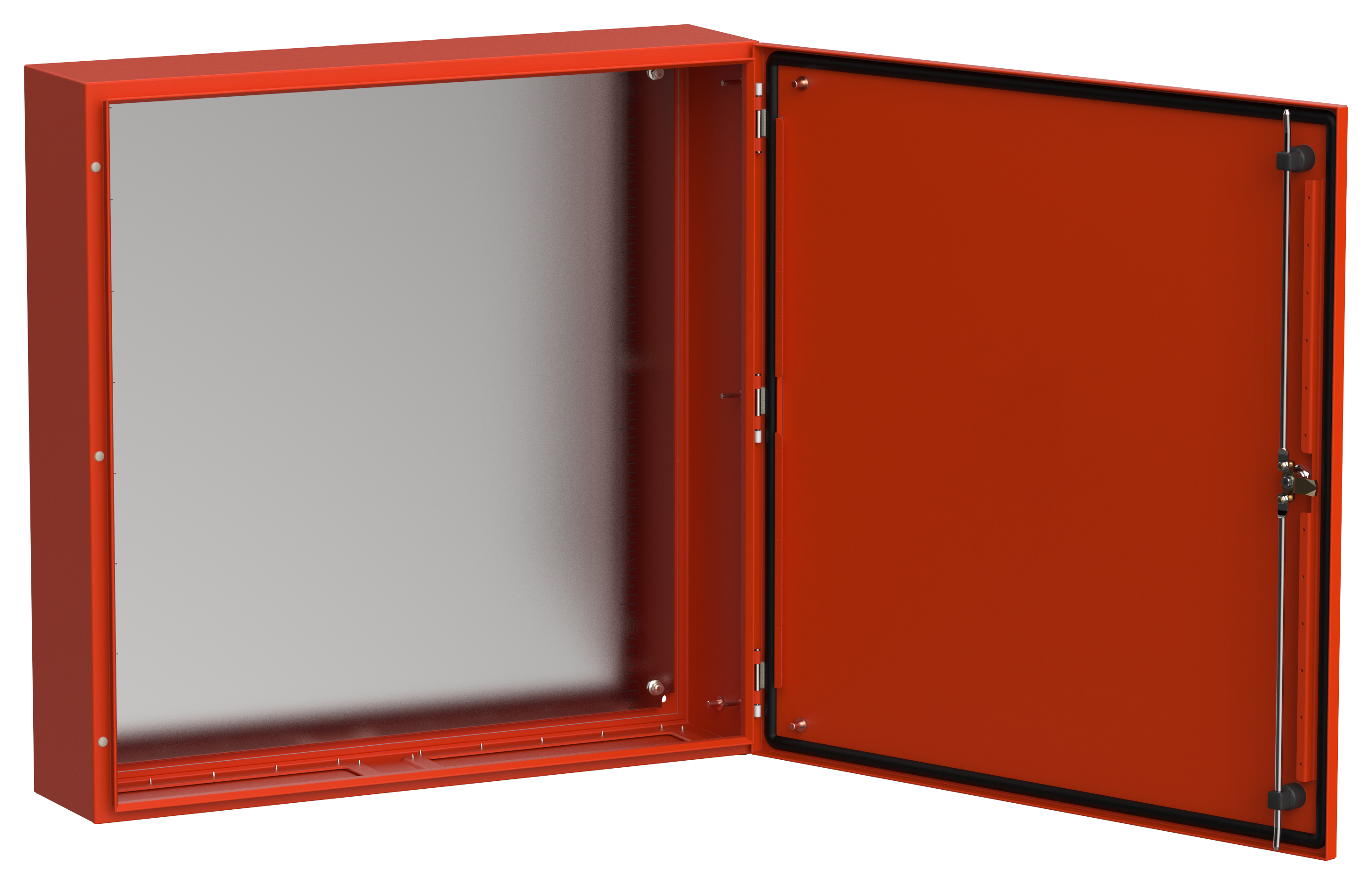 TITAN 5 Корпус металлический ЩМП-80.80.20 УХЛ1 IP66 RAL3020 красный IEK