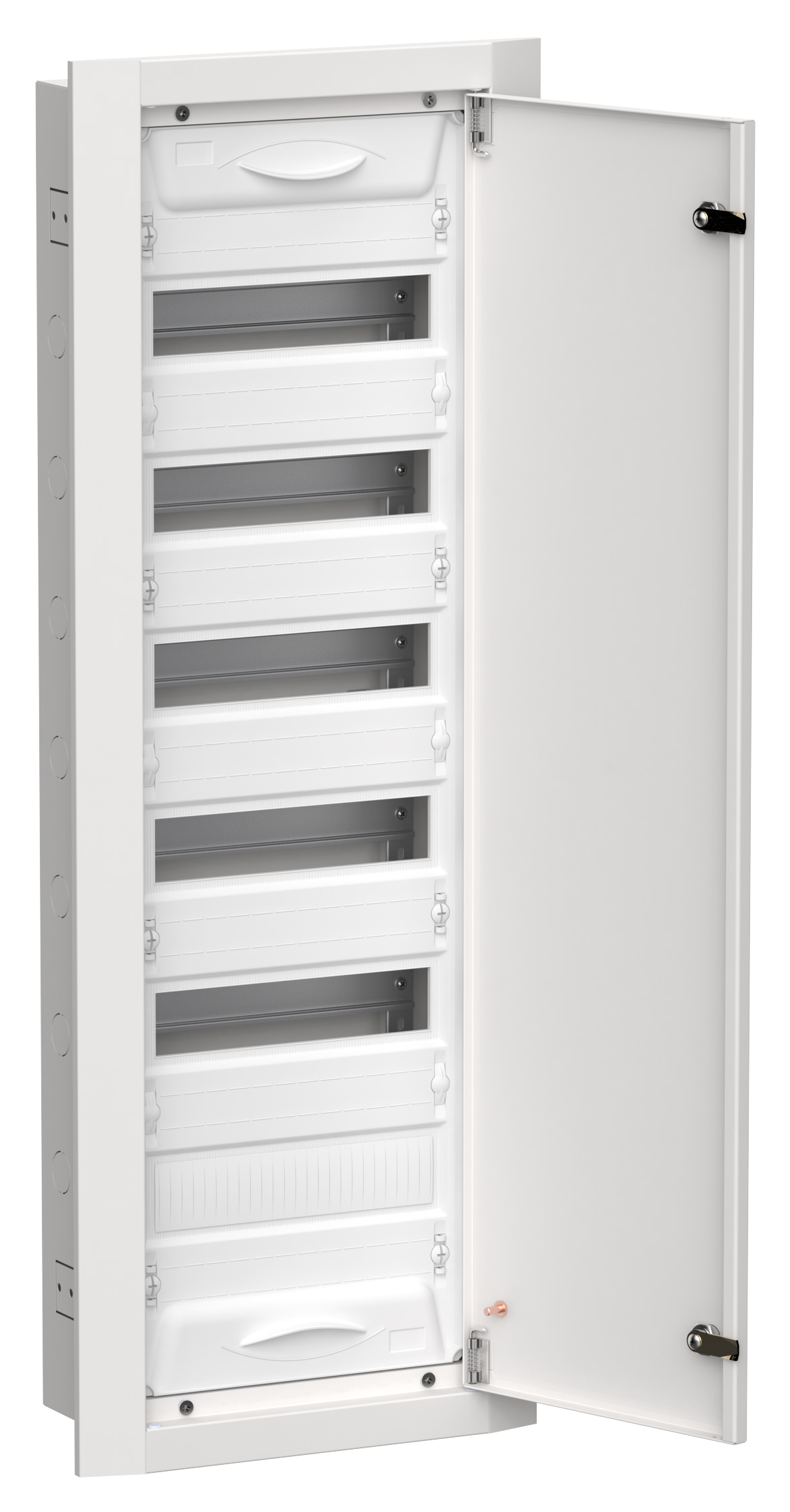 TITAN 5 Корпус металлический ЩРв-72 (1х72) 1005х365х130мм IP31 белый (одна дверь) IEK