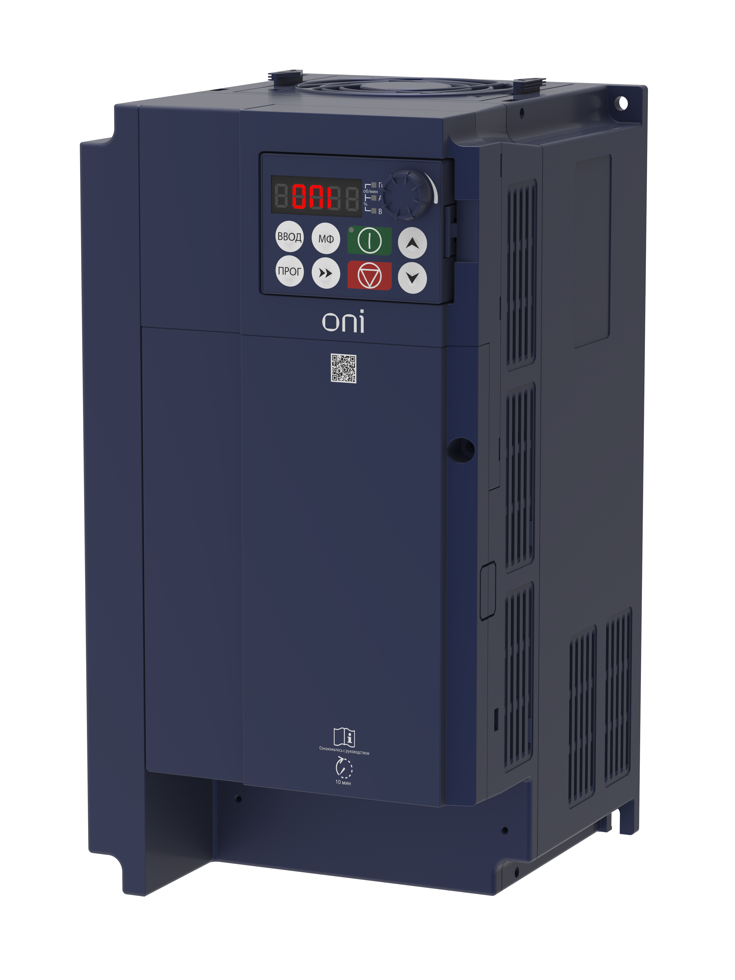 Преобразователь частоты FC-430 380В 3Ф 15-18,5кВт 32-38А встроенный тормозной модуль ONI