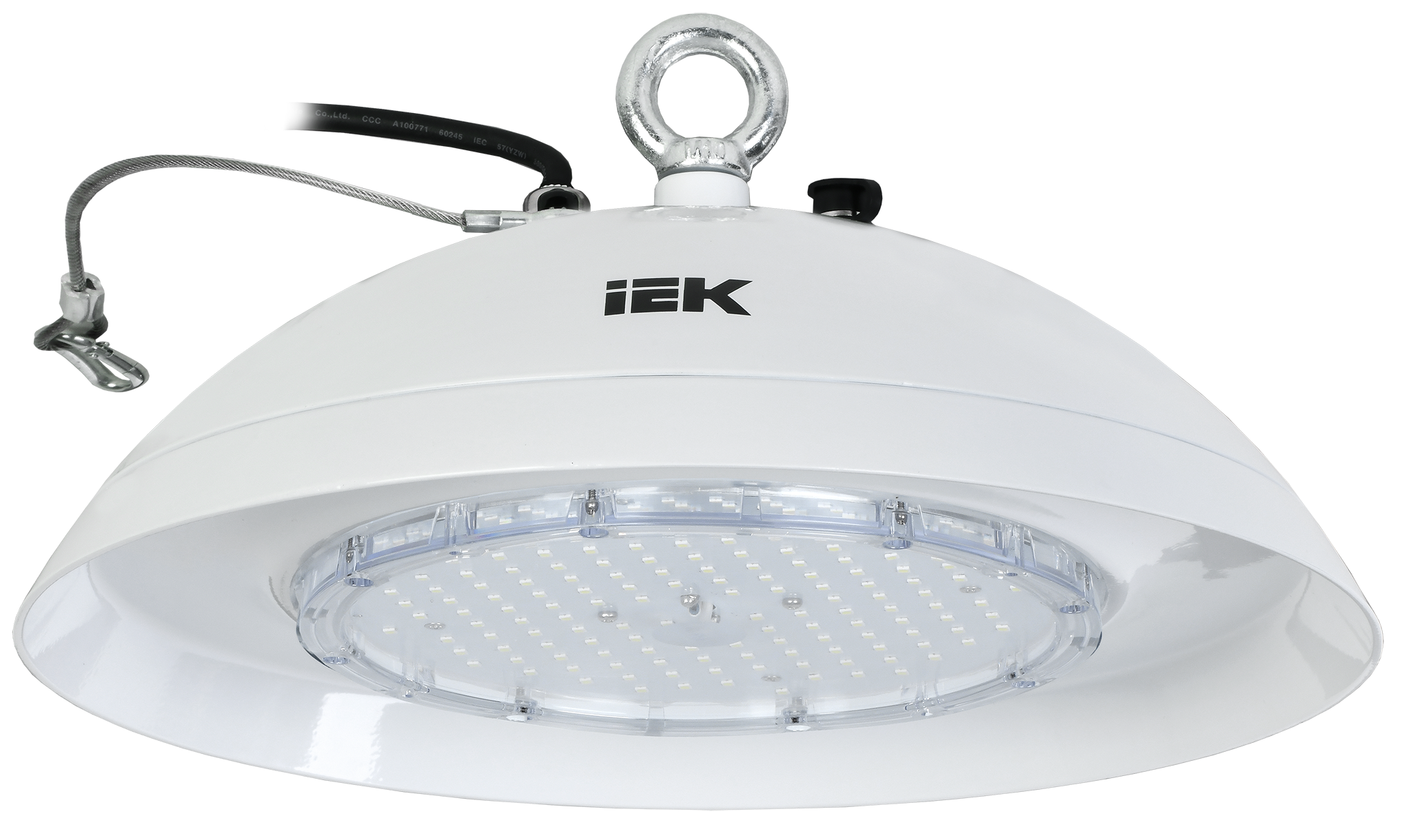 Комплект ПРОМО Светильник светодиодный ДСП 8002 PRO 100Вт 5000К IP69 (LDSP0-8002-100-50-K01) + коннектор кабельный герметичный IP68 (UWC20-I-D175-3-68) IEK