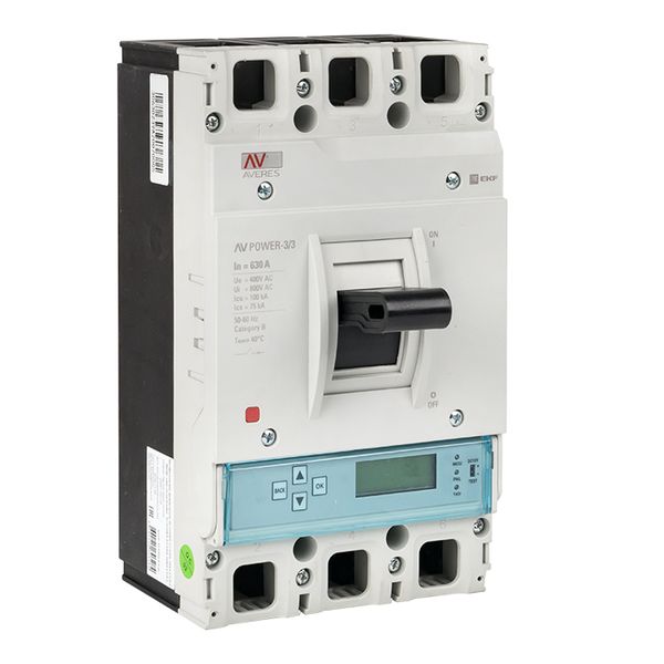 Выключатель автоматический в литом корпусе AV-POWER-3/3 630А 100кА ETU6.0 EKF