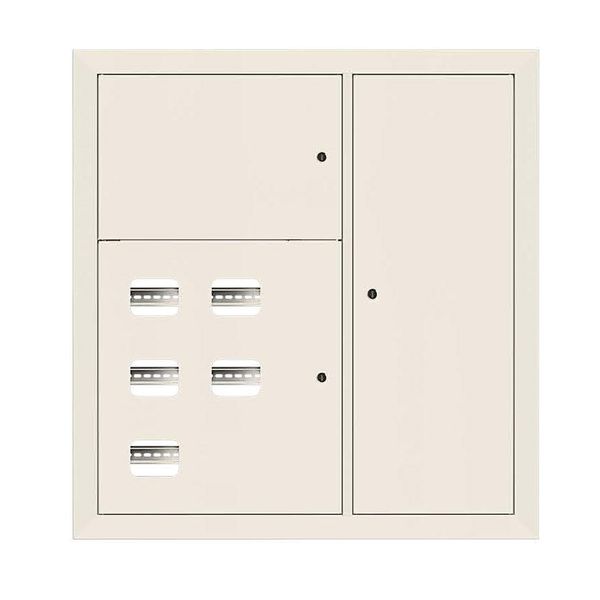 Щит этажный 5 кв. RAL9001 (1000x950x150) EKF Basic