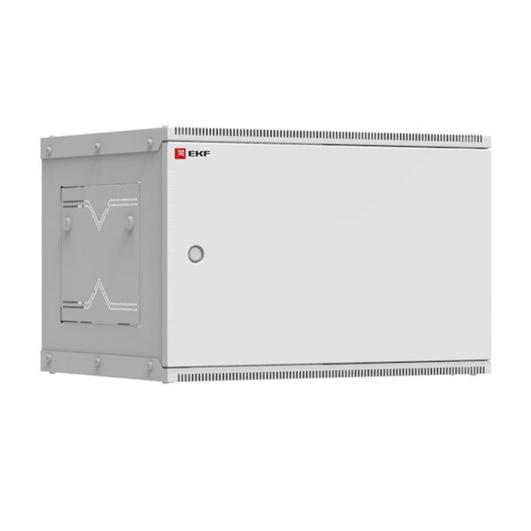Шкаф телекоммуникационный настенный разборный 6U (600x350) дверь металл, Astra серия EKF PROxima
