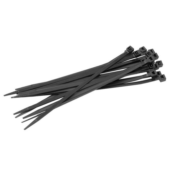 Хомут нейлоновый черный (7,2x450) (100шт.) EKF Basic