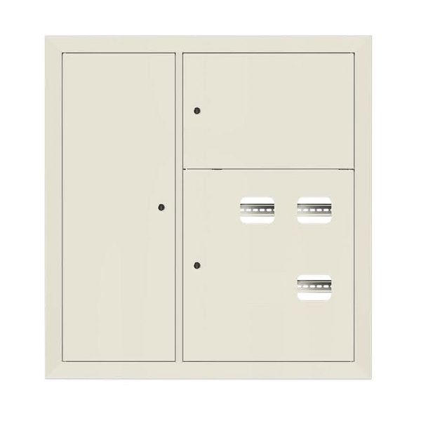 Щит этажный 3 кв. слаботочка слева RAL9002 (1000x950x150) EKF PROxima