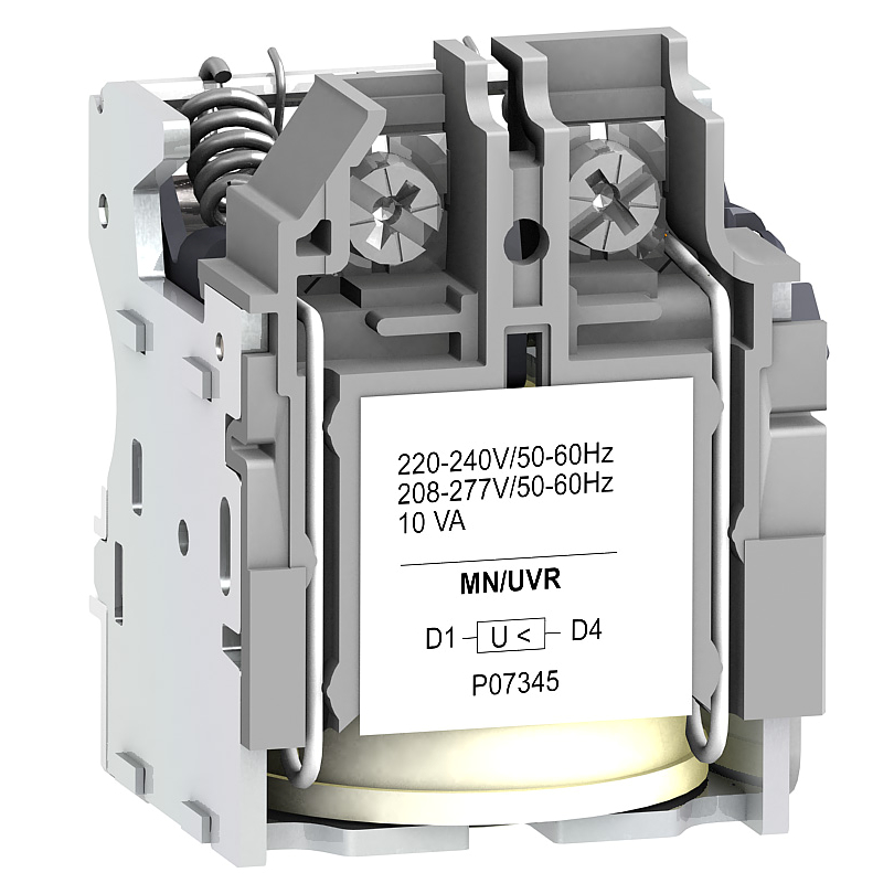 MN 525V 50HZ 600V 60HZ UVR NSX100-630 C