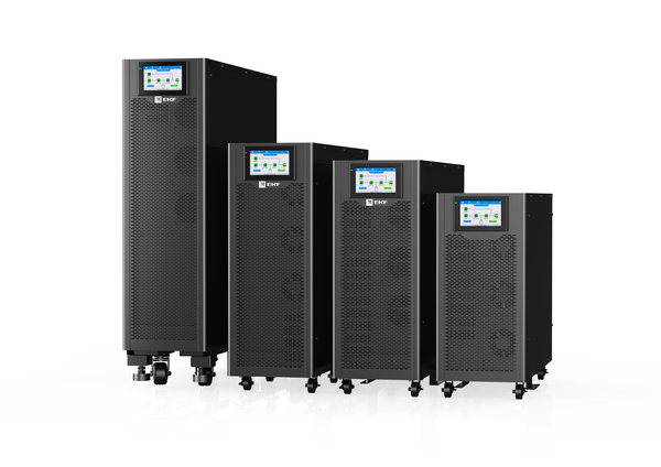 Источник Бесперебойного Питания двойного преобразования E-Power SW900Pro - G5 10кВА/10кВт напольный,3х фазный 3/3,400В, c АКБ 20x12В_9Ач, 5 минут