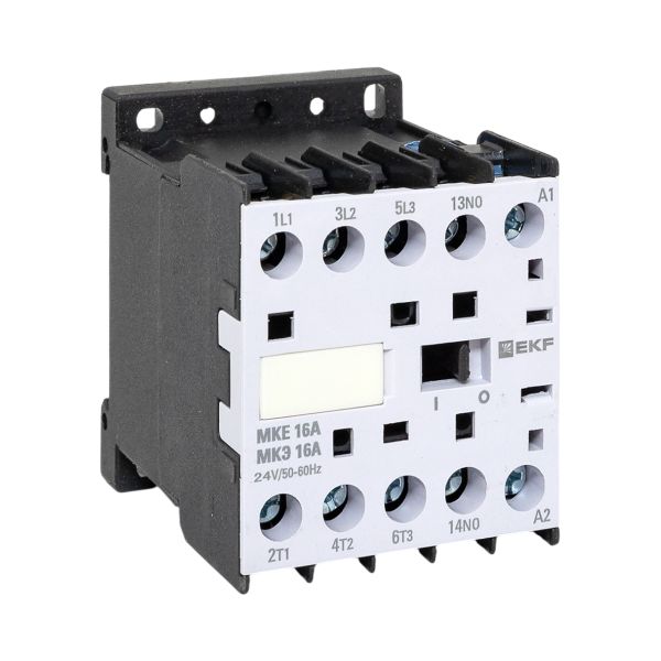 Миниконтактор МКЭ 16А 24В 1NO EKF PROxima
