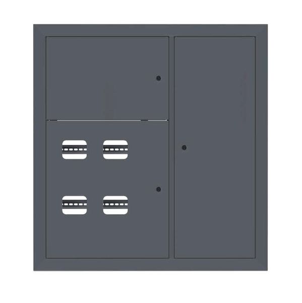 Щит этажный 4 кв. RAL7016 (1000x950x150) EKF PROxima