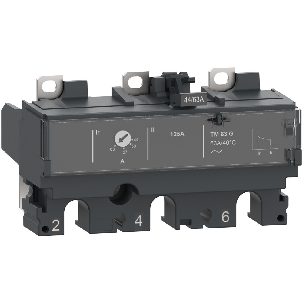 РАСЦЕПИТЕЛЬ NSX160 AC 3П3Т 125A TMG