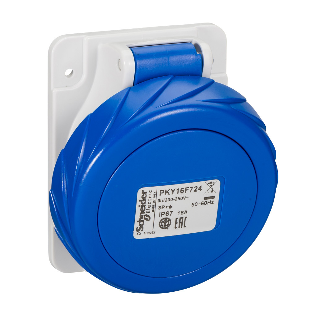 КАБ РОЗ БСТР УГЛ 16А 3P-E 200-250 IP67