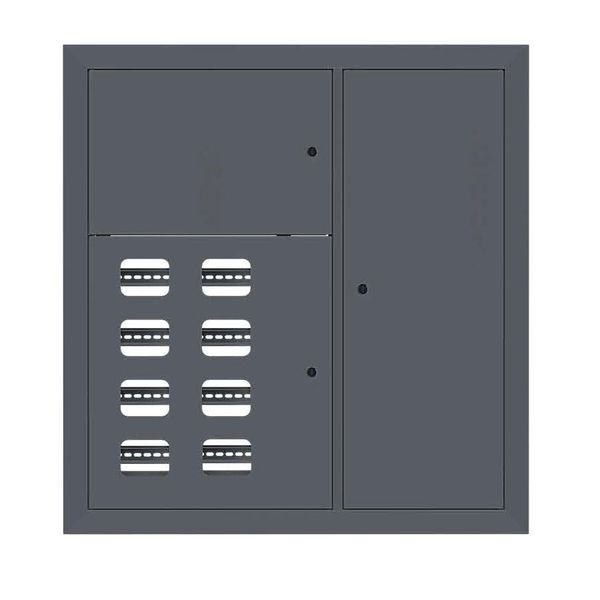 Щит этажный 8 кв. RAL7016 (1000x950x150) EKF PROxima