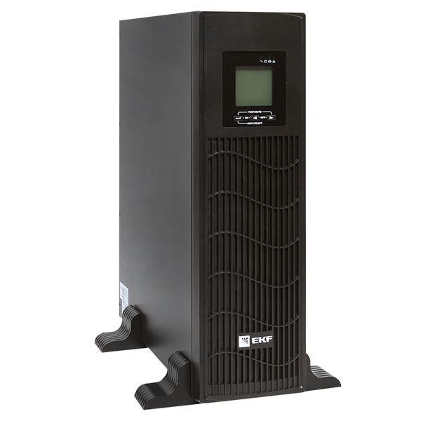 Источник Бесперебойного Питания Линейно-интерактивный E-Power PSW 600 1500 ВА/1200 Вт, для монтажа в стойку, c АКБ 2x12В_9 Ач, LCD, 6xC13,USB,RJ45,