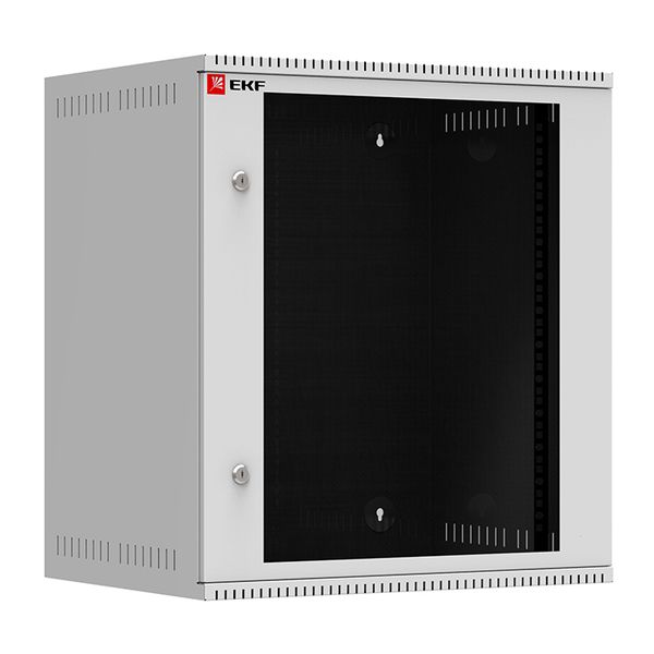 Шкаф телекоммуникационный настенный 12U (600x450) дверь стекло, Astra серия EKF PROxima