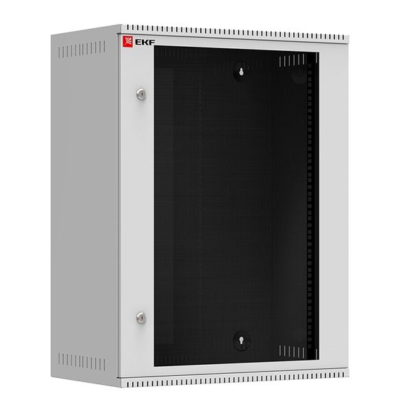 Шкаф телекоммуникационный настенный 15U (600x550) стекло, Astra серия EKF PROxima