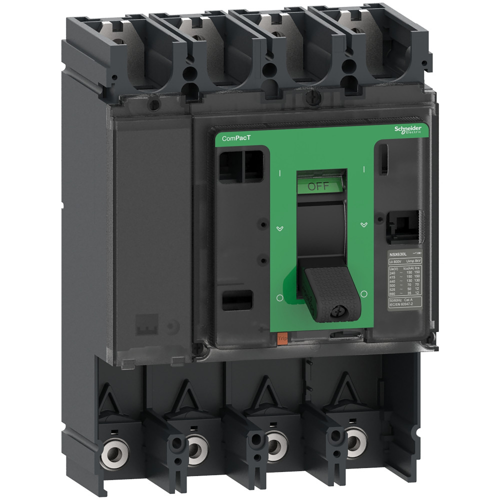 КОММУТАЦ.БЛОК NSX630N 50kA AC 4П 630A  