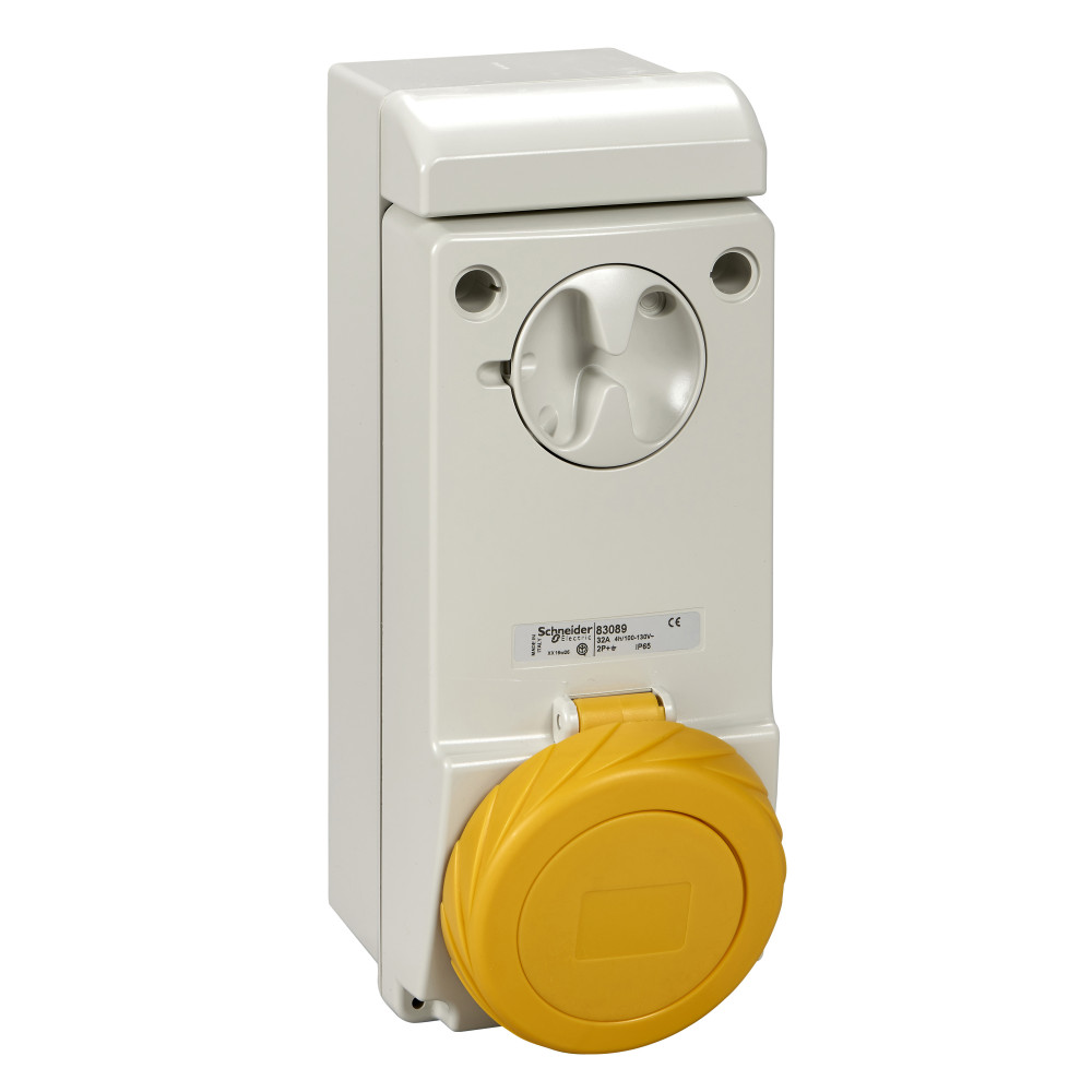РОЗ UNIKA Б/ЗАЩ 32A 3P-E 100-130 IP65