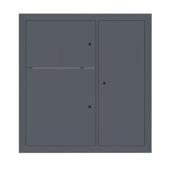 Щит этажный до 8 кв. без окон RAL7016 (1000x950x150) EKF PROxima