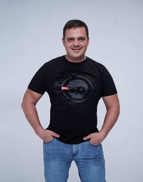 Футболка черная Ток M