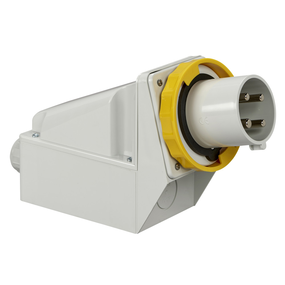 НАСТЕН ВИЛК ВИНТ 63A 3PT 100-130V  IP67