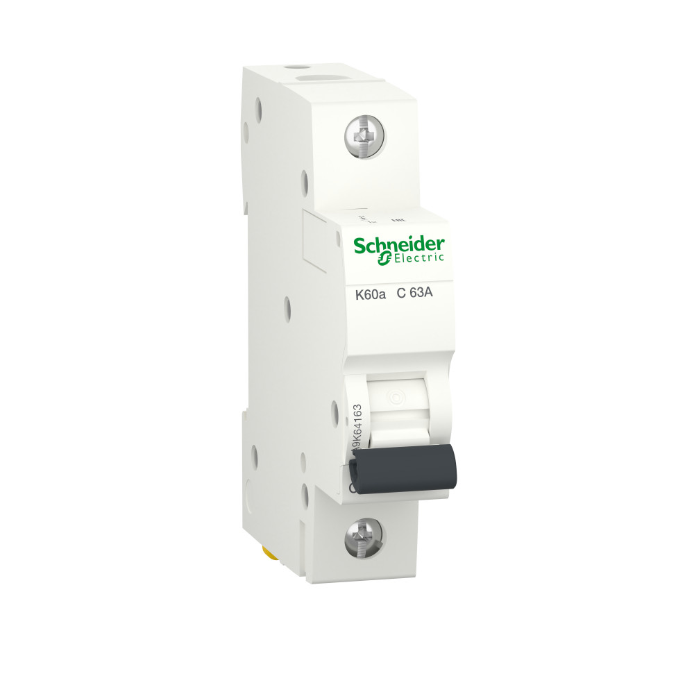 Acti9 K60a АВТОМАТИЧЕСКИЙ ВЫКЛЮЧАТЕЛЬ 1П 63А С 4,5кА