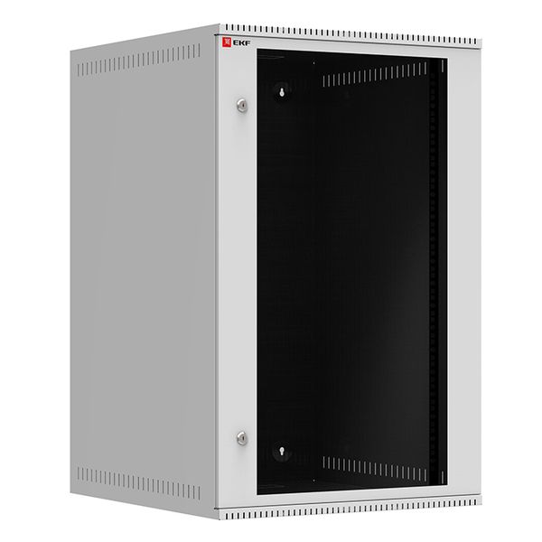 Шкаф телекоммуникационный настенный 18U (600x350) дверь стекло, Astra серия EKF PROxima