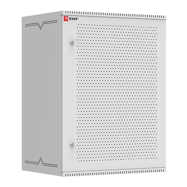 Шкаф телекоммуникационный настенный 15U (600х450) дверь перфорированная, Astra серия EKF PROxima