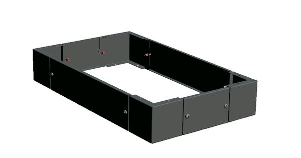 Цоколь 100x600x400мм (ЩРНМ-8, ЩРНМ-9) EKF PROxima