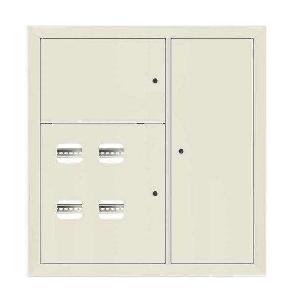 Щит этажный 4 кв. RAL9002 (1000x950x150) EKF PROxima