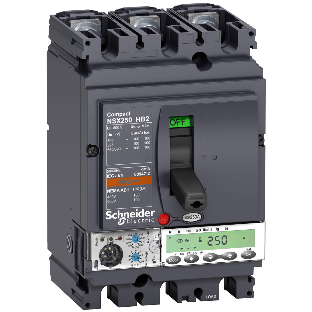 3П АВТ.ВЫК MIC6.2E-M 220A NSX250HB2 690B