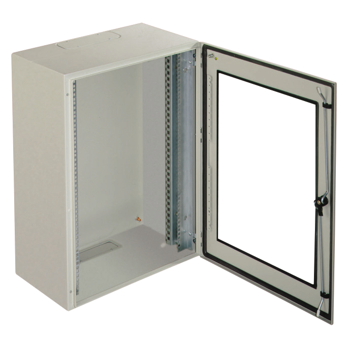 ШКАФ VDM С ФИКСИРОВАННОЙ РАМОЙ 19" 700X600X400 14U