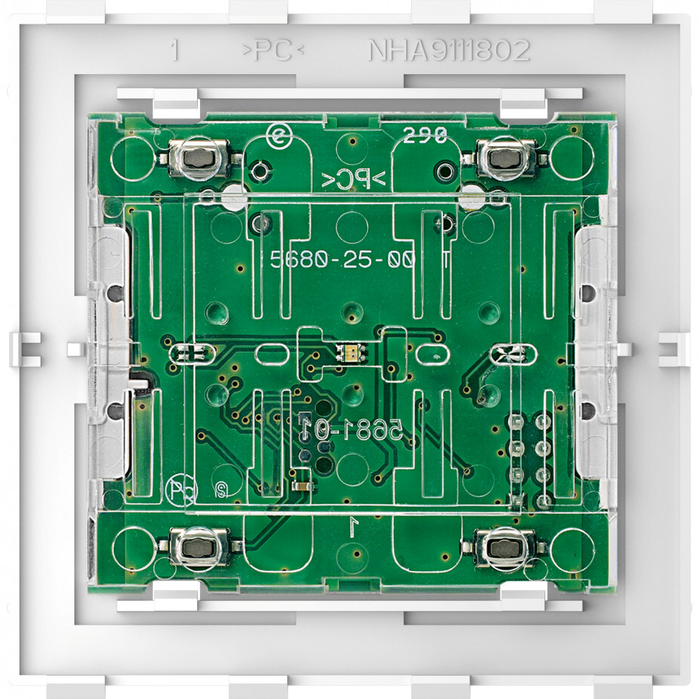 MERTEN D-Life PlusLink КНОПОЧНЫЙ МОДУЛЬ Wiser BLE, 2-клавишный