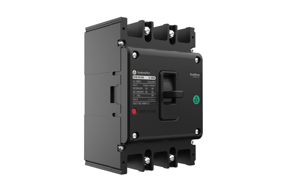 АВТОМАТИЧЕСКИЙ ВЫКЛЮЧАТЕЛЬ SYSTEMEPACT CCB DC250 2P50КА/3P50КА 3P TMD125