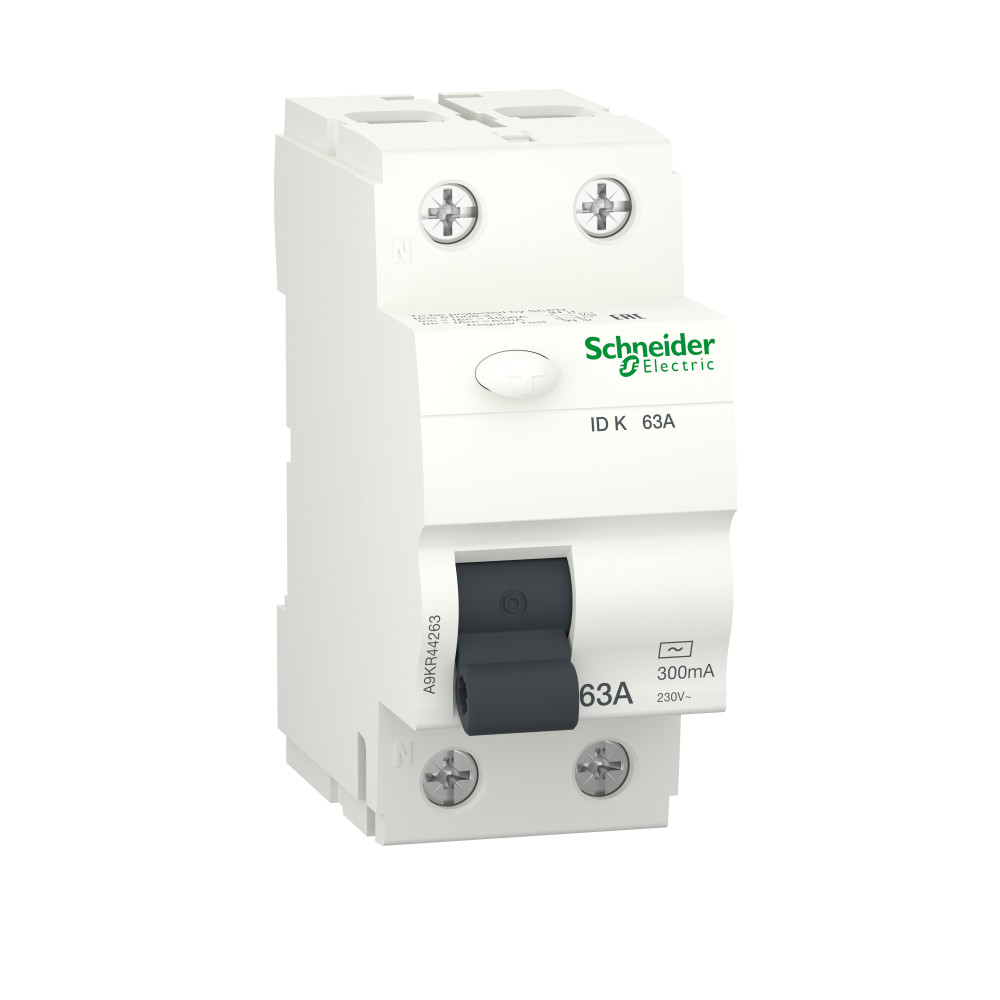 Acti9 ВЫКЛЮЧАТЕЛЬ ДИФ. ТОКА (ВДТ) 2P 63A 300mA AC