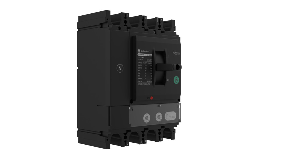 АВТ.ВЫКЛ SYSTEMEPACT CCB400 36KA 4P4D TMD400 РЫЧАГ