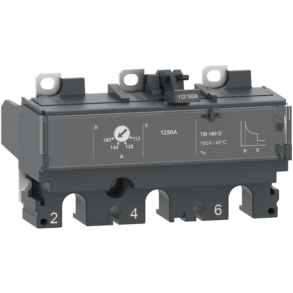 РАСЦЕПИТЕЛЬ NSX160 AC 3П3Т 160A TMD 