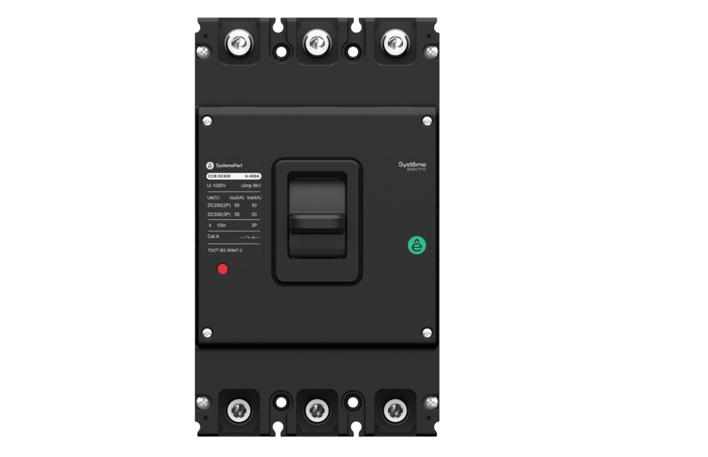 АВТОМАТИЧЕСКИЙ ВЫКЛЮЧАТЕЛЬ SYSTEMEPACT CCB DC630 2P50КА/3P50КА 3P TMD500