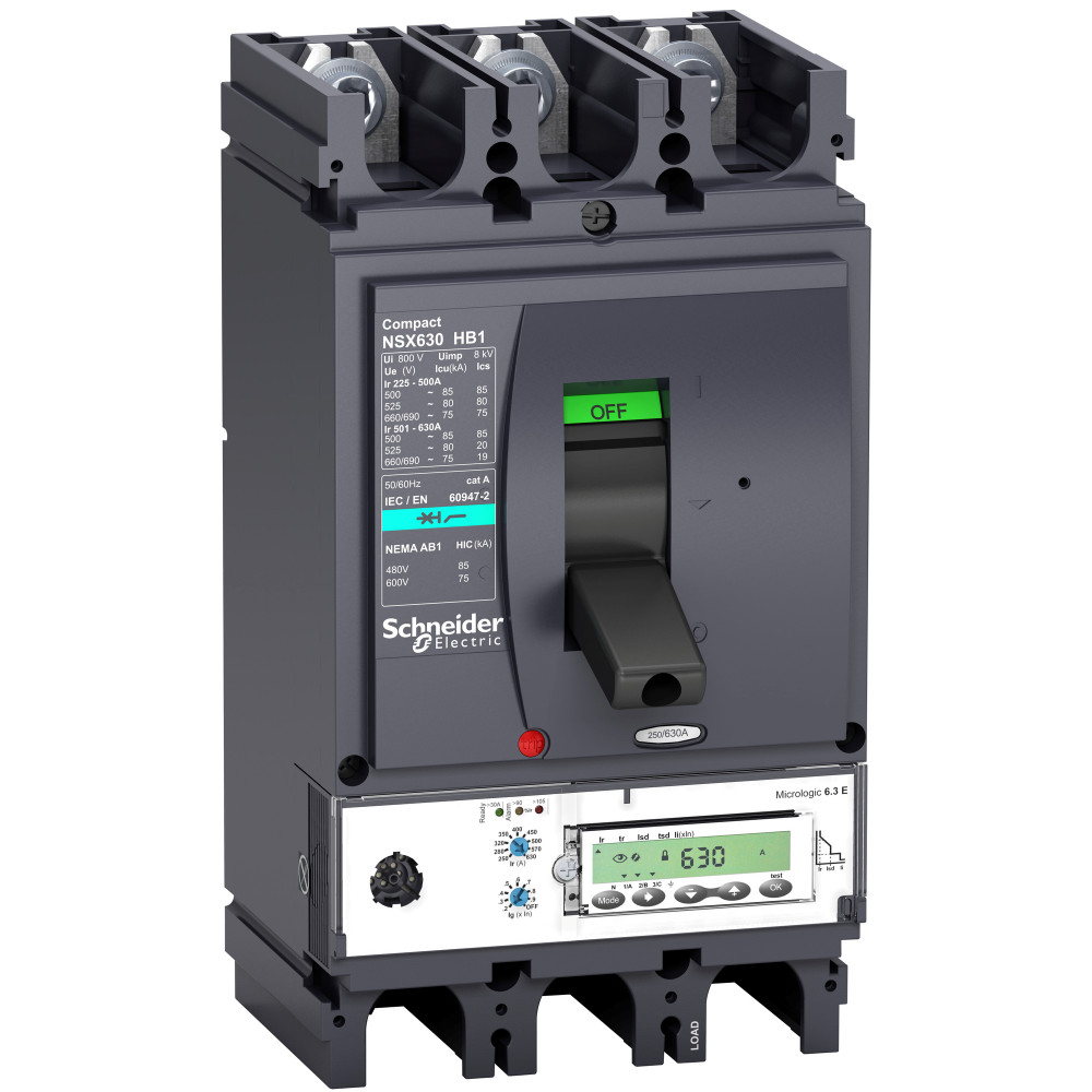 3П АВТОМ.ВЫК MIC6.3E 400A NSX400HB1 690B