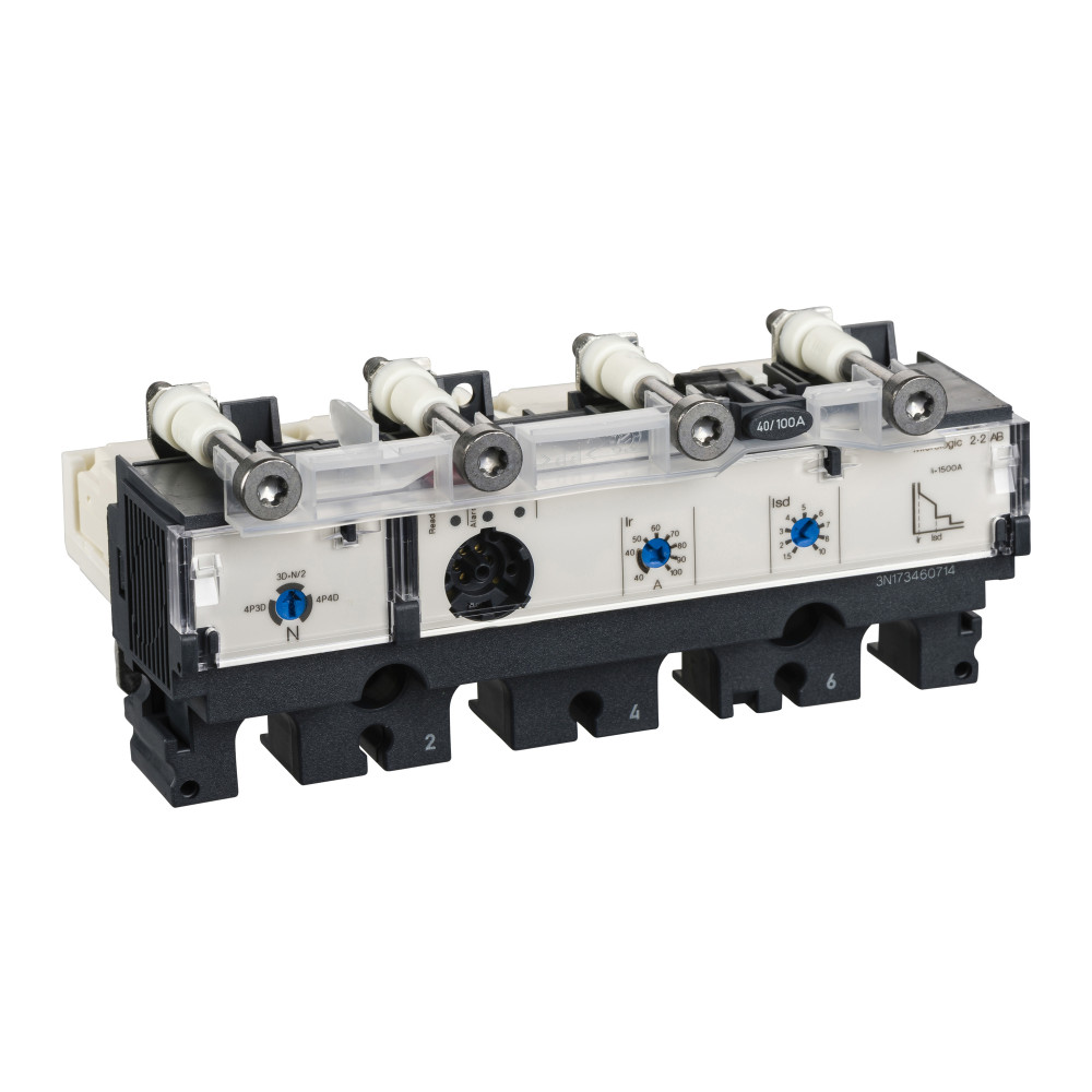 4П4T MIC2.2AB 100A РАСЦЕП.ДЛЯ NSX100-250