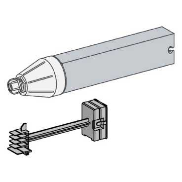 Canalis, feed unit for KBA, 25A, left mounting